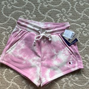 Champion tie-dye sweatshorts